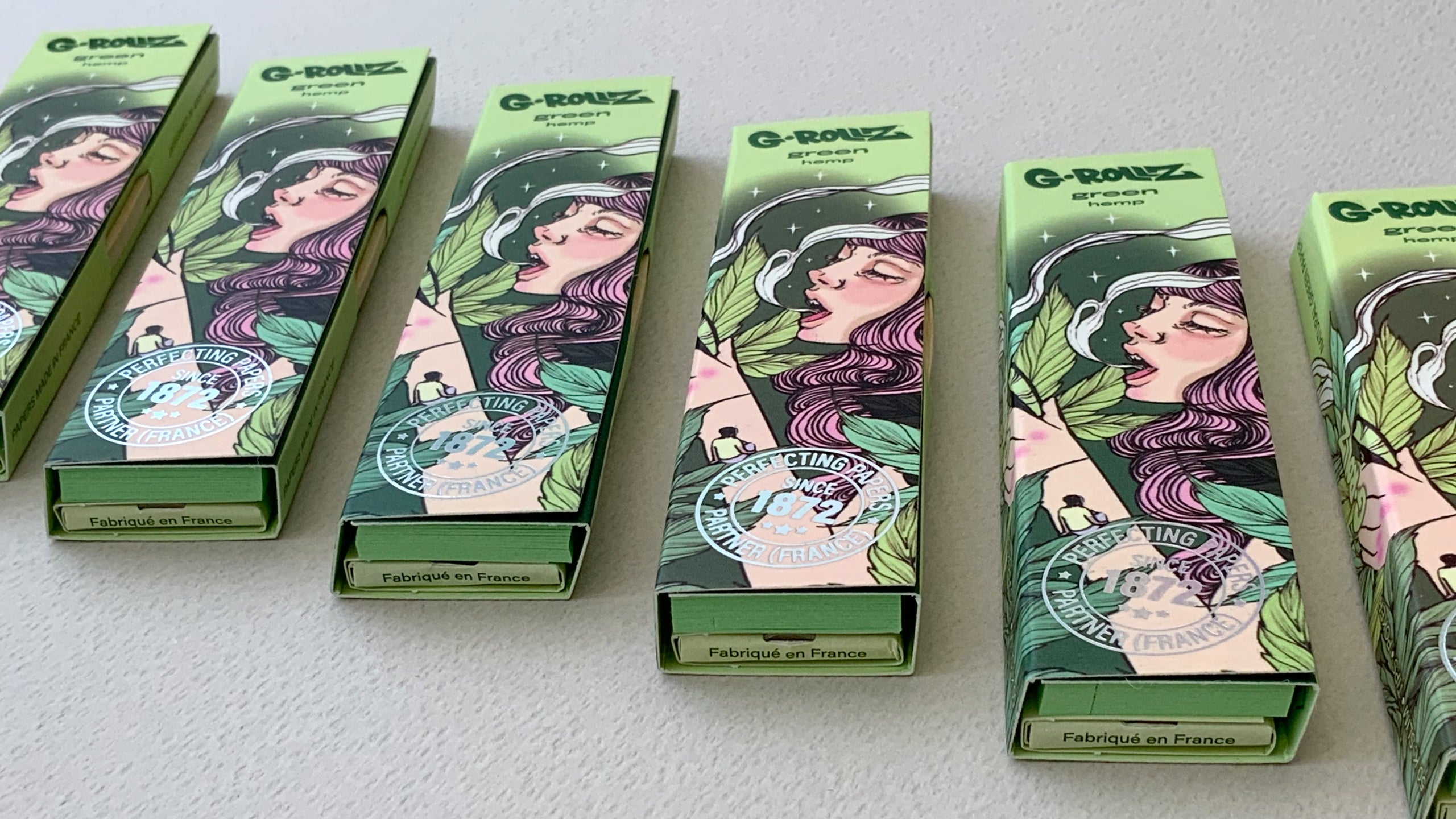 G-Rollz Hemp - King Slim Papers + Poker + Tips
