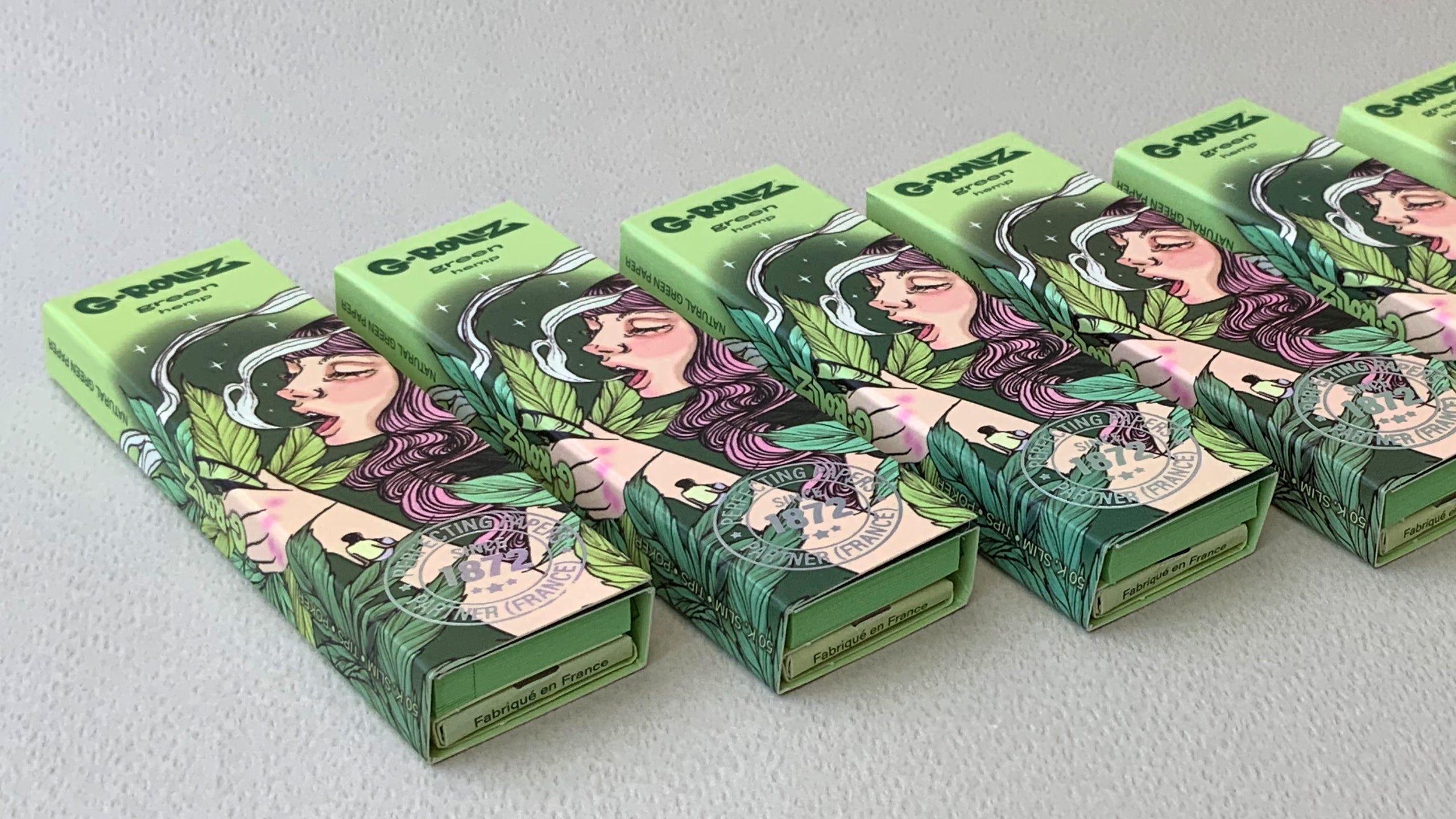 G-Rollz Hemp - King Slim Papers + Poker + Tips
