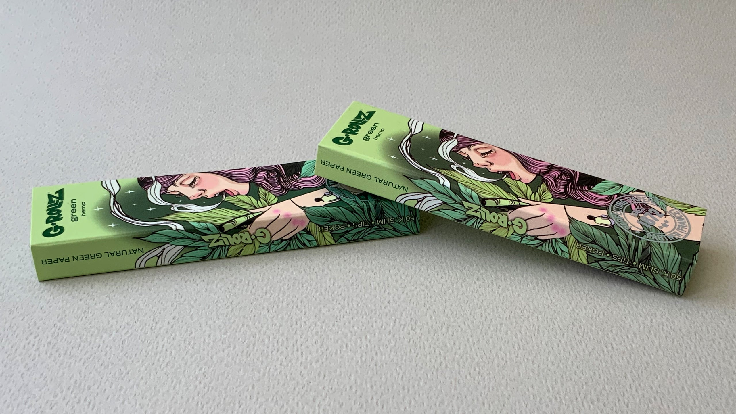 G-Rollz Hemp - King Slim Papers + Poker + Tips