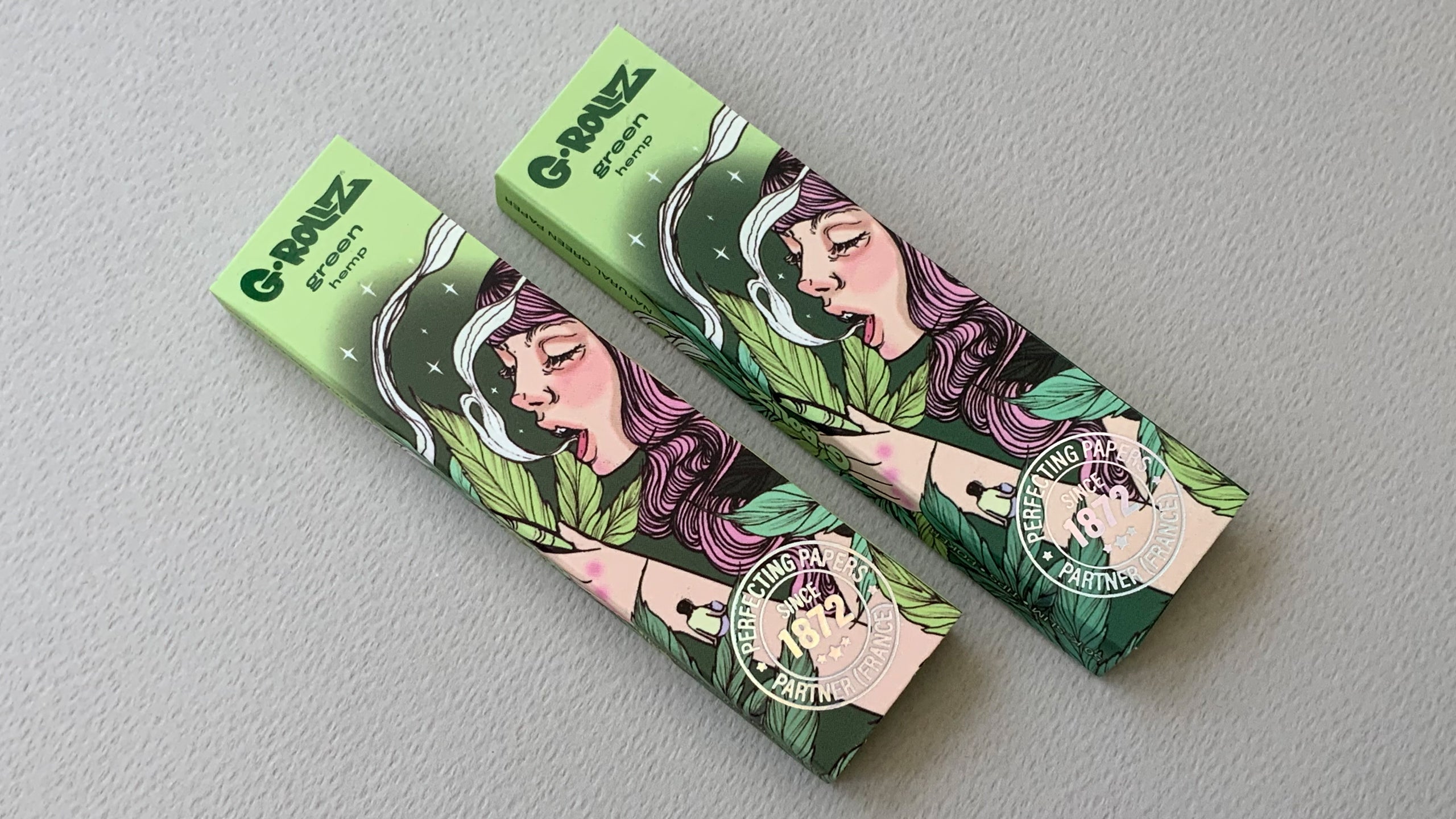 G-Rollz Hemp - King Slim Papers + Poker + Tips