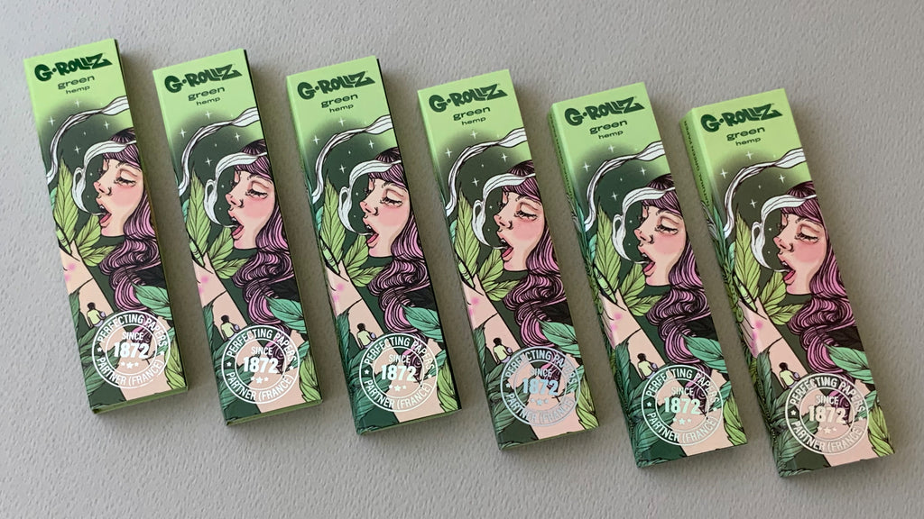 G-Rollz Hemp - King Slim Papers + Poker + Tips