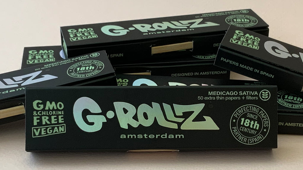 G-Rollz Medicago Sativa - King Slim Papers + Poker + Tips