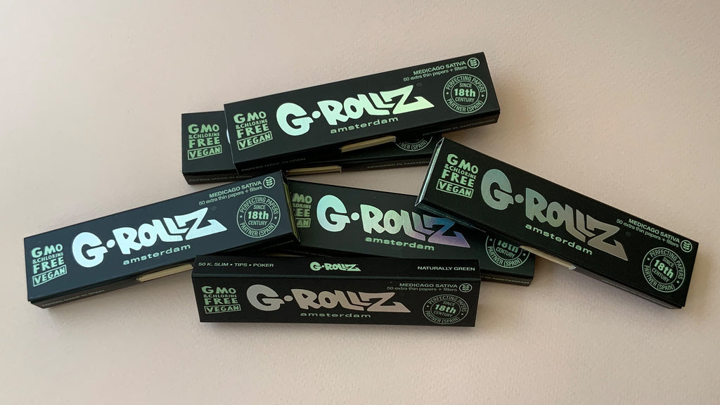 G-Rollz Medicago Sativa - King Slim Papers + Poker + Tips