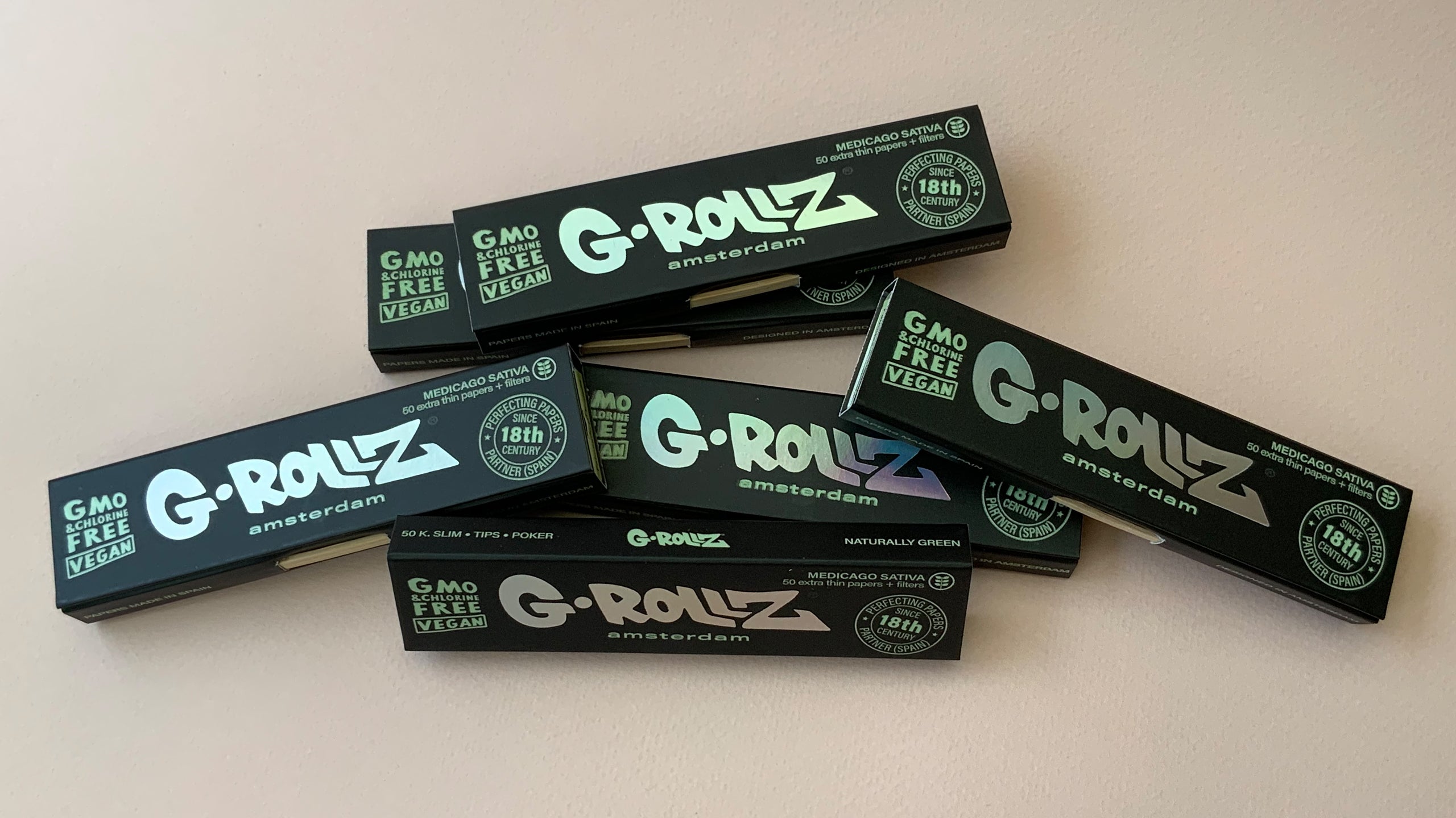 G-Rollz Medicago Sativa - King Slim Papers + Poker + Tips