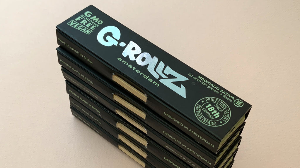 G-Rollz Medicago Sativa - King Slim Papers + Poker + Tips