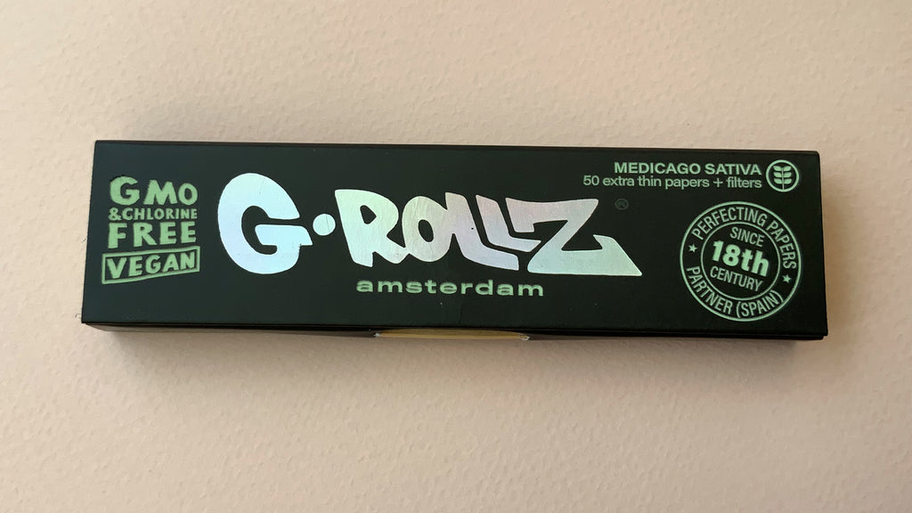 G-Rollz Medicago Sativa - King Slim Papers + Poker + Tips