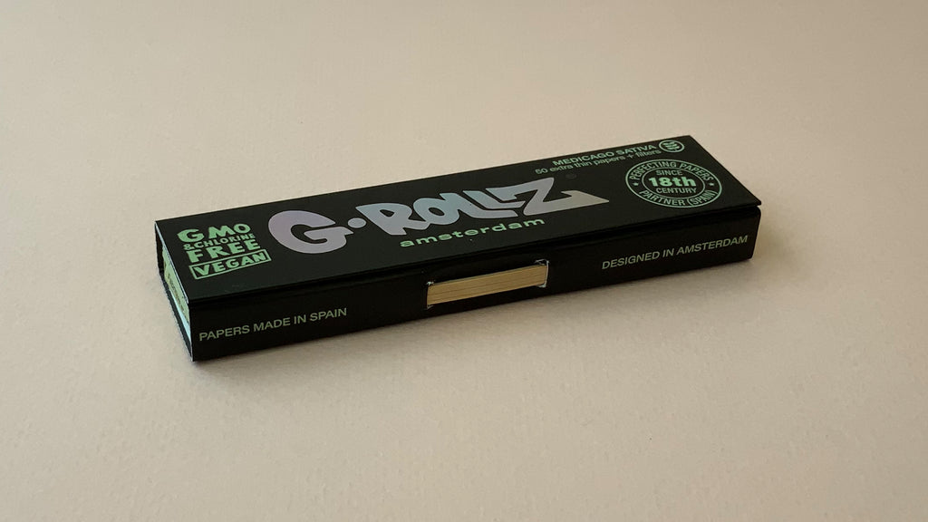 G-Rollz Medicago Sativa - King Slim Papers + Poker + Tips