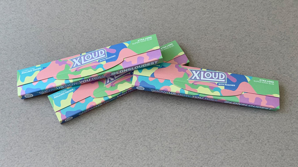 LOUD LDN Rice Milk - Royal King Slim Papers + Tips