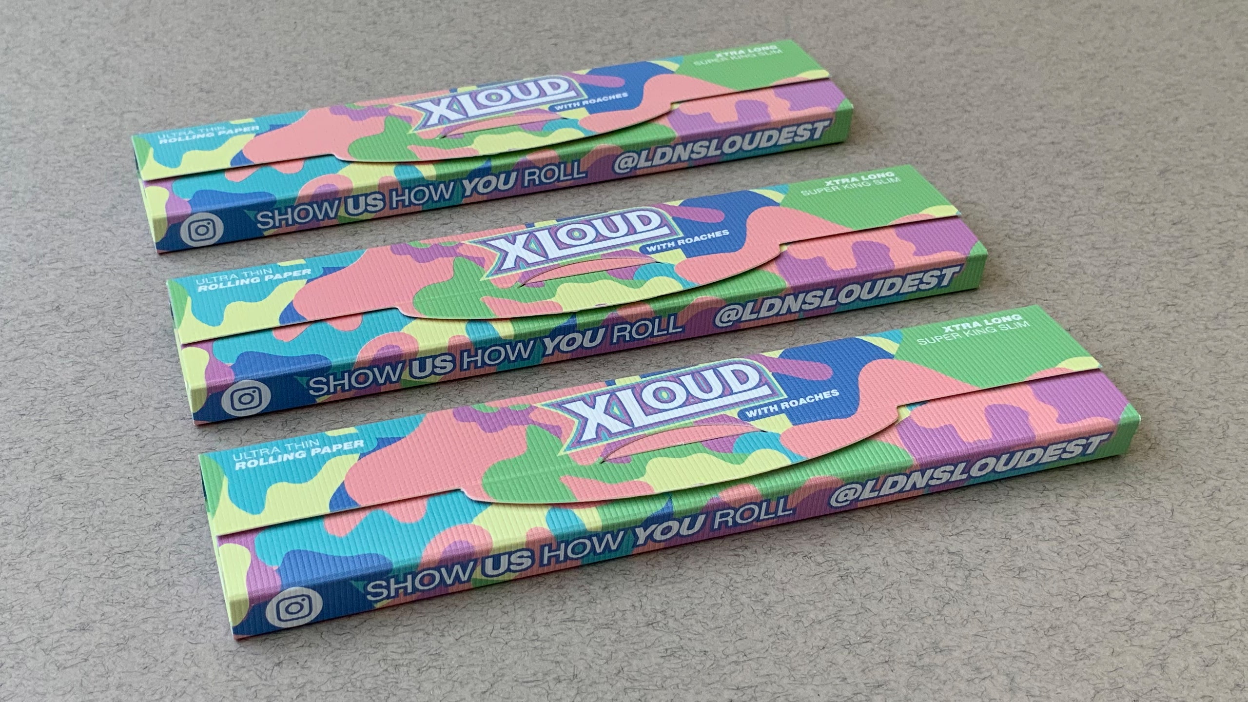 LOUD LDN Rice Milk - Royal King Slim Papers + Tips